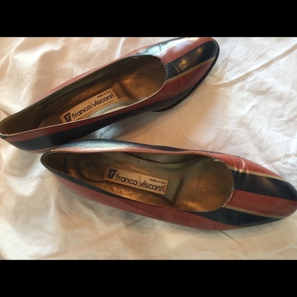 - Franco Visconti Italian Leather Pumps - Picture 2 of 4